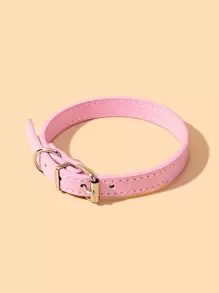1入組粉色的寵物項圈適用於貓和小狗 - 粉色 - 查看 1