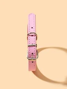 1入組粉色的寵物項圈適用於貓和小狗 - 粉色 - 查看 6