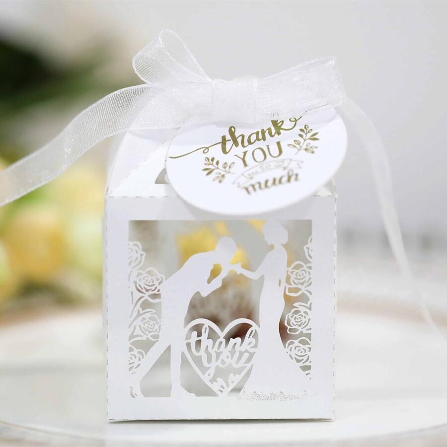 50 hộp quà cưới kẹo rỗng