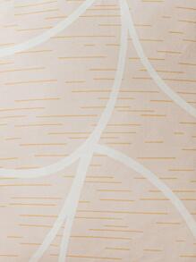 Striped Print Elastic Full Coverage Sofa Cover - Beige - View 6