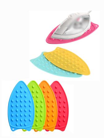 1入組隨機色矽膠鐵墊