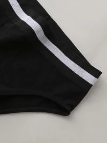 3入組大尺碼女性時尚性感無縫彈性運動內衣