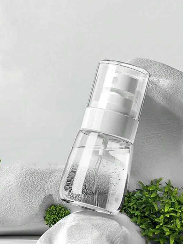 1pc 30ml Transparent Plastic Refillable Spray Bottle For Travel - Portable Fine Mist Sprayer
