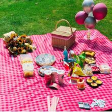 1pc Multicolor Outdoor Waterproof Thick Portable Picnic Mat - Multicolor - View 3