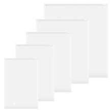 Túi đựng quần áo 20 món có khóa kéo, Túi có khóa kéo, Túi du lịch, Túi nhựa tái sử dụng mờ, Túi đựng quần áo, Túi đựng đồ, Túi đựng đồ sắp xếp cho đồ lót mỹ phẩm (5 kích cỡ) cho Túi đựng đồ du lịch, Túi đựng đồ trang điểm, Túi đựng mỹ phẩm, Túi đựng đồ đi nghỉ, Túi đựng đồ trang điểm dung tích lớn, Hộp đựng đồ trang điểm, Đựng son môi, Cọ, Chăm sóc da, Điện thoại di động, Tiền xu, Đồ dùng nhỏ, Cho gia đình, Quà tặng, Kỳ nghỉ và Lễ hội Halloween Giáng sinh Sử dụng đa chức năng - Trong sáng - Xem 3