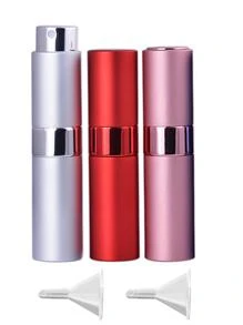 3pcs/set 8ml Portable Mini Perfume Atomizer, Refillable Empty Small Spray Bottle For Travel - Multicolor - View 1