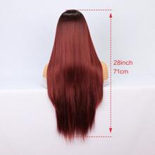 Tóc giả ren chữ U chịu nhiệt tổng hợp dài 4 x 2 thẳng nhiều màu dùng hàng ngày cho phụ nữ - Tóc giả tổng hợp mềm mại tự nhiên thân thiện với người mới bắt đầu - Nhiều màu - Xem 6