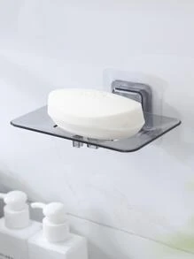 1pc Wall Mounted Soap Dish