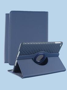 1pc Solid Case tương thích với iPad - Màu xanh lam - Xem 1