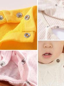 Juego de ropa de cama para bebés Cremallera de repuesto y kit de botones de 5 garras (1 juego / 100 piezas) - Multicolor - Ver 4