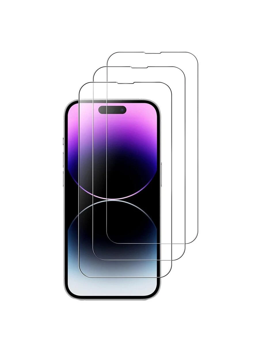 3 miếng dán kính cường lực điện thoại HD - Trong sáng - Xem 1