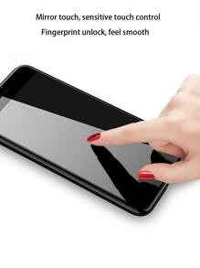 3 miếng dán kính cường lực điện thoại HD - Trong sáng - Xem 4