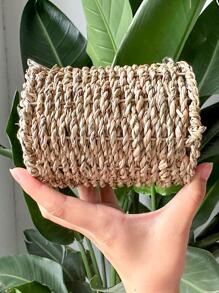 1pc Woven Birdcage Dustproof Cover For Bird For - Bronze - View 3