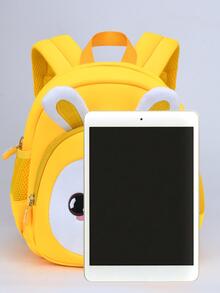 Chicas Mochila clásica con diseño de oreja cremallera dulce - Amarillo - Ver 4