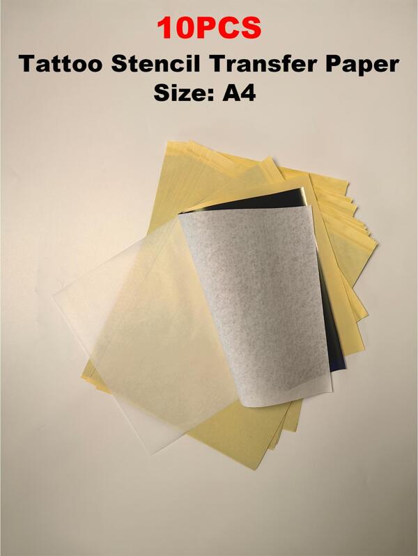 Tattoo A4 Transfer Paper 10 Sheets Tattoo Transfer Paper Stencil Carbon