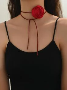 Dây chuyền - Màu Đỏ Sâu - Xem 1