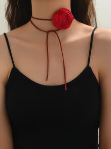 Dây chuyền - Màu Đỏ Sâu - Xem 4