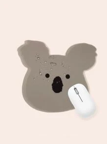 1入組可愛動物印花防水筆記本電腦鼠標墊 - 灰色 - 查看 4