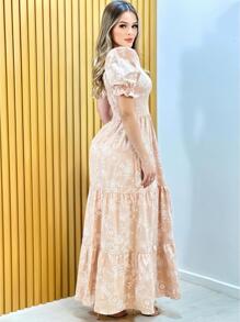 Women Dresses - 米色 - 查看 2
