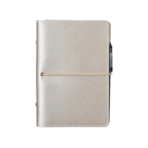 Customizable Business Office Notebook With Strap & Replaceable Inner Pages, Including Logo