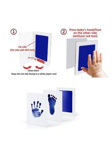 新款寵物爪子圖案郵票 - 藍色 - 查看 4