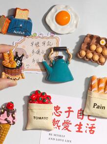 Food Design Fridge Magnet Best Gifts Birthday Graduation - Multicolor - View 1