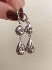Pendientes con gota de agua