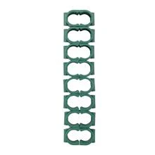 69x49x160cm Black Iron Pipe Pointed Mini Flower Stand With 4 Layers Of Grid, With Zipper Rolling Door, PE Cloth Green House - màu xanh lá - Xem 8