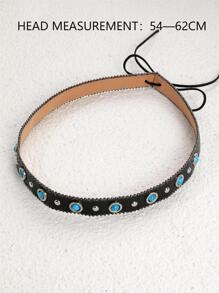 1 Máy Tính Tự Làm Fedora Đầu Bò Dây Phụ Kiện Nam Nữ Mũ Rơm Phụ Kiện Thắt Lưng Khóa Trang Trí Ngoài Trời thời Trang - Màu Tím - Xem 3