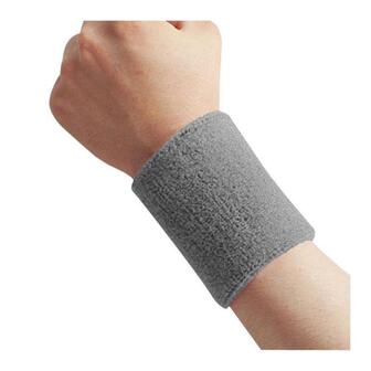 Cotton Sweatband Moisture Wicking Athletic Terry Cloth Wristband for Tennis, Basketball, Running, Gym, Working Out