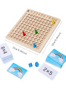 Multiplication Table Children's Early Learning Puzzle 9*9 Multiplication Table For Elementary School Students - Apricot - View 4