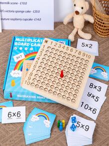 Multiplication Table Children's Early Learning Puzzle 9*9 Multiplication Table For Elementary School Students - Apricot - View 2