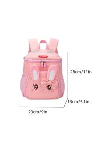 La bonita mochila rosa para niños, ultraligera, impermeable y reductora de carga, es adecuada para niños en edad preescolar - Rosa - Ver 5