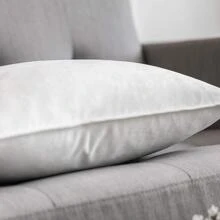 Vỏ Đệm Hình Vuông Chắc Chắn Cho Ghế Sofa, Phòng Ngủ, Ô Tô 18x 18 Inch, 45x 45cm - trắng - Xem 6