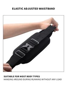 1pc Release Buckle Running Bag - Hot Pink - View 5