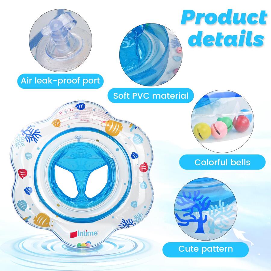 Baby Float for Infants, Baby Swimming Float Inflatable Baby Float Baby