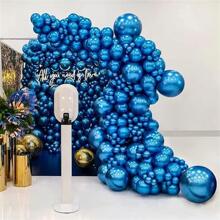 50pcs Plain Balloon,Christmas - Royal Blue - View 2