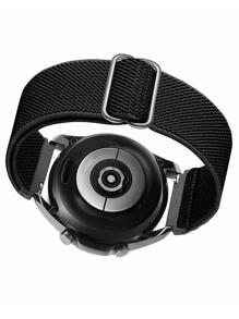 1 dây đeo đồng hồ đàn hồi bằng nylon có thể điều chỉnh độ dài rộng 18mm 20mm 22mm tương thích với Samsung Galaxy Watch 6/5/4 40mm 44mm, dây đeo co giãn tương thích với Galaxy Watch 5 Pro Band 45mm/Watch 4 Classic/6classic 42mm 46mm/Active 2, vòng đàn hồi cho Garmin Venu 3S/Forerunner 265/265S/645/Vivomove Vivoactive 5, dây đeo thể thao thoáng khí bằng nylon mềm có thể điều chỉnh tương thích với Band 38/40/41mm 42/44/45/49mm, tương thích với Strap Series 9 8 7 6 5 4 3 2 1, vòng đeo tay thay thế bằng nylon cho Fitbit Versa2 Versa3/4 Charge5/Charge6 Watch Band - màu đen - Xem 2
