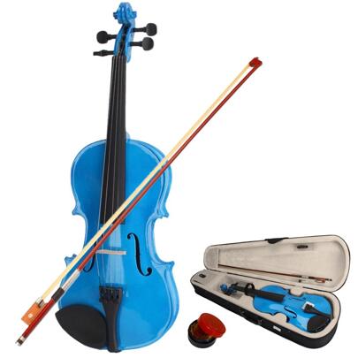 New 4/4 Acoustic Violin Case Bow Rosin