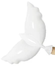 1入組機翼設計裝飾氣球 - 白色 - 查看 2