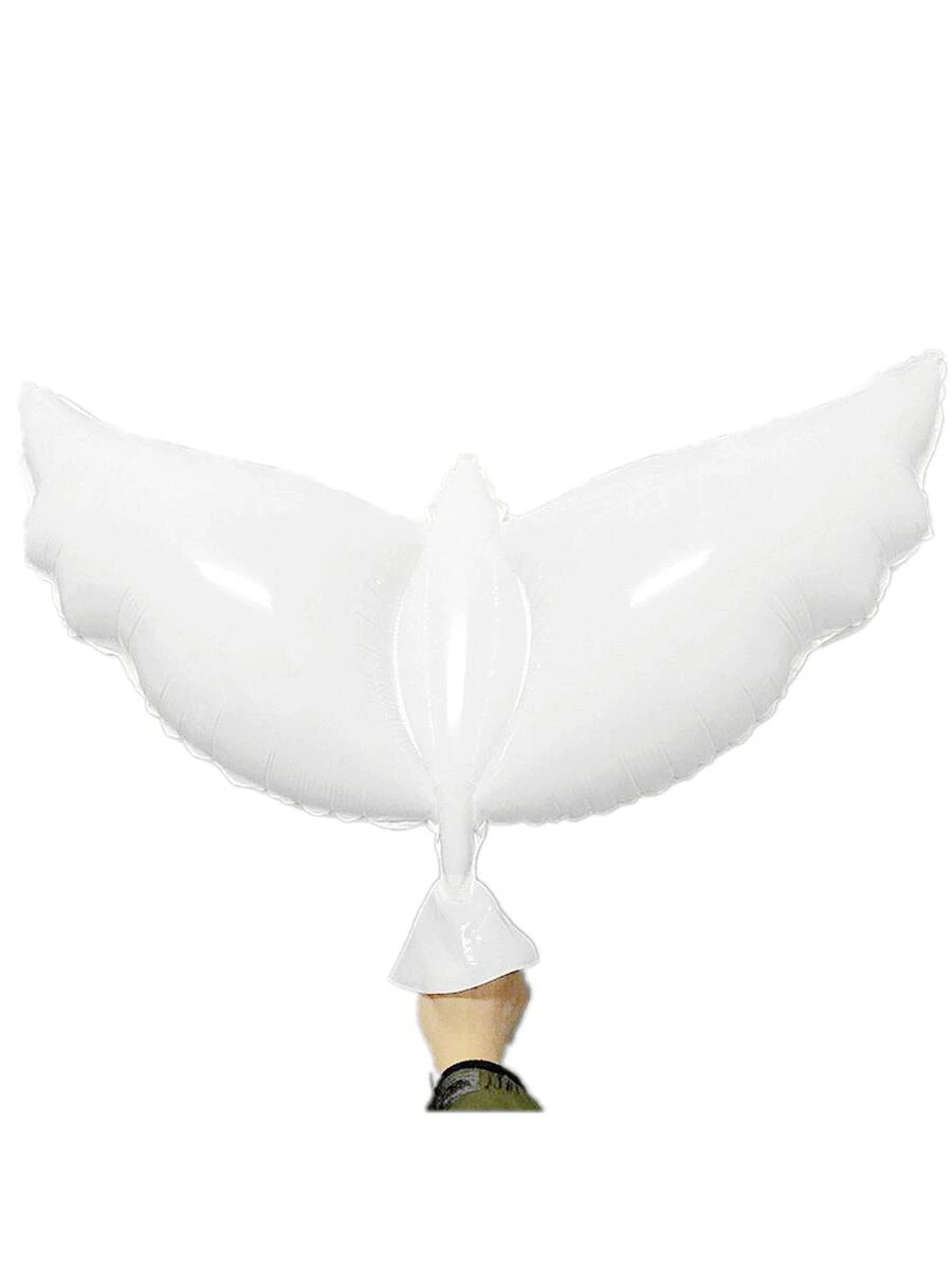 1入組機翼設計裝飾氣球 - 白色 - 查看 1