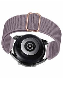 1 条 18mm20mm22mm 宽可调节长度尼龙环弹性表带兼容三星 Galaxy Watch 6/5/4 40mm 44mm，弹力表带兼容 Galaxy Watch 5 Pro Band 45mm/Watch 4 Classic/6classic 42mm 46mm/Active 2，尼龙编织弹性兼容华为 GT4/GT3/GT2/Watch 4/Garmin Watch/Amazfit 智能表带，柔软可调节尼龙透气运动表带兼容 表带 38/40/41mm 42/44/45/49mm，兼容 表带系列 9 8 7 6 5 4 3 2 1，尼龙替换手链适用于 Fitbit Versa2 Versa3/4 Charge5/Charge6 表带 - 淺灰紫 - 查看 2