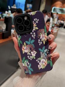 Custodia per telefono motivo floreale - Multicolore - Visualizzare 2