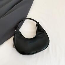 Túi đeo vai & cầm tay màu đen được trang trí bằng đinh tán - màu đen - Xem 7