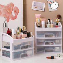 1pc Multi-layer Cosmetic Storage Box - White - View 6