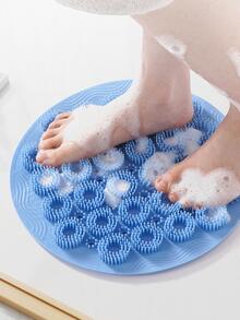 1入組矽膠沐浴按摩產品墊 - 藍色 - 查看 3