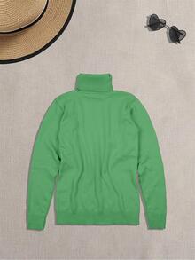 Women Tops - 綠色 - 查看 1