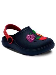 Kids Flat Sandals - 黑色 - 查看 1