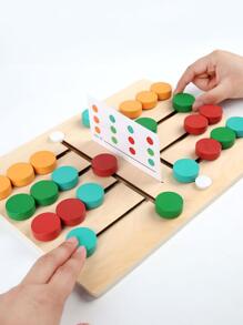 1pc Wood Game, Funny Walking Game Interactive Game For Kids