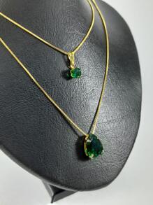 Necklace Sets - Green - View 4